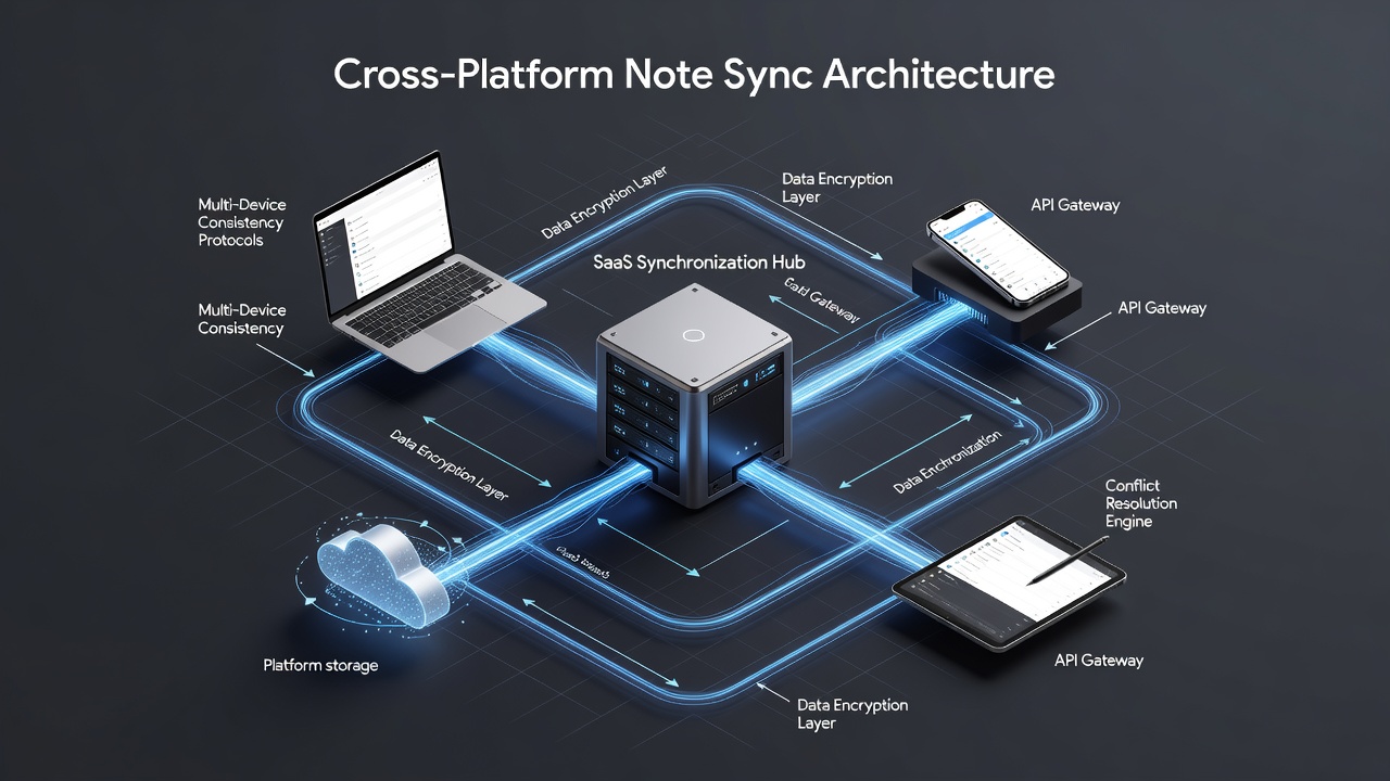 Examining the Architecture Behind Cross-Platform Note Synchronization in SaaS Environments