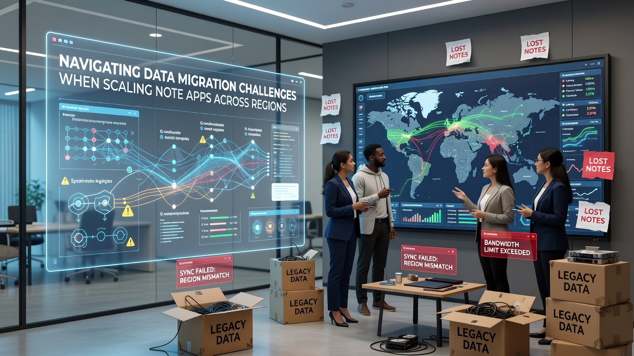 Navigating Data Migration Challenges When Scaling Note Apps Across Regions